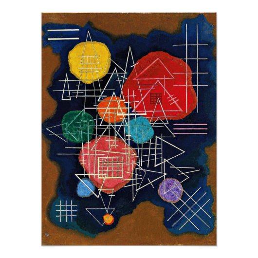 Kandinsky - Veiled Glow Perfect Poster (Voorkant)
