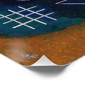 Kandinsky - Veiled Glow Perfect Poster (Hoek)