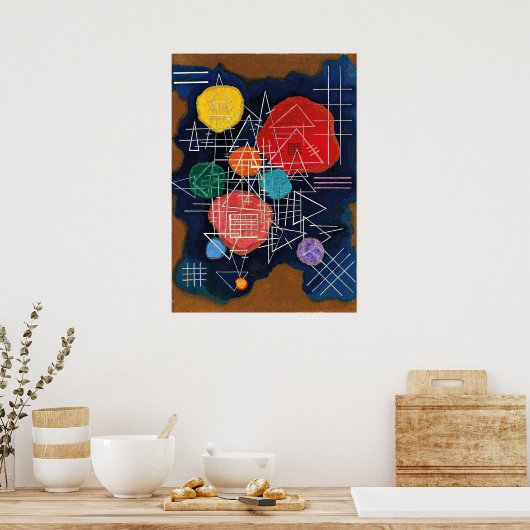 Kandinsky - Veiled Glow Poster (Keuken)