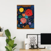 Kandinsky - Veiled Glow Poster (Thuiskantoor)