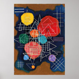 Kandinsky - Veiled Glow Poster