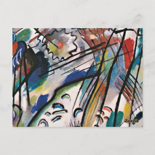 Kandinsky - Verbetering 28 Briefkaart (Achterkant)