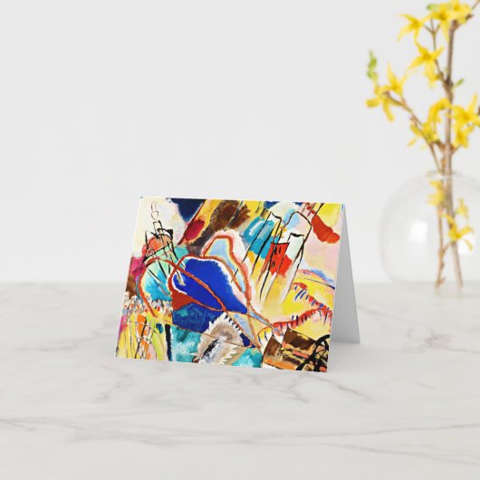 Kandinsky - Verbetering 30 Kaart (Gele Bloem)