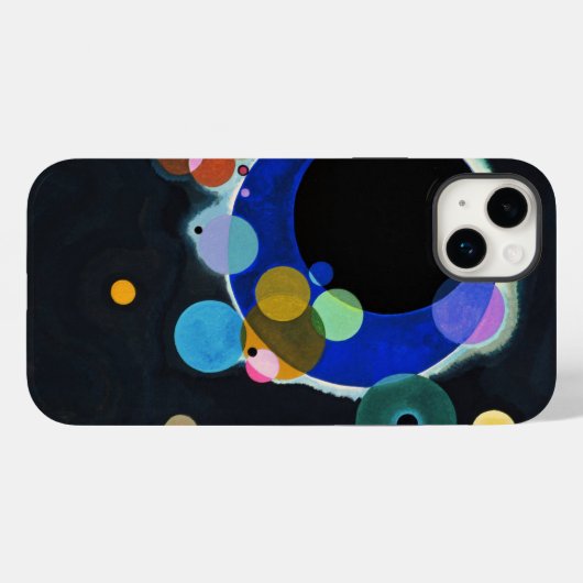 Kandinsky Verscheidene Circles Abstract Case-Mate iPhone Case (Achterkant (horizontaal))