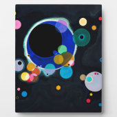 Kandinsky Verscheidene Circles Abstract Fotoplaat (Voorkant)
