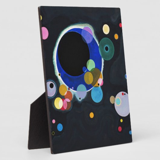 Kandinsky Verscheidene Circles Abstract Fotoplaat (Zijkant)