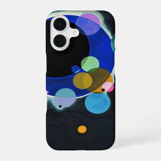 Kandinsky Verscheidene Circles Abstract iPhone 16 Hoesje (Achterkant)
