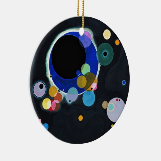 Kandinsky Verscheidene Circles Abstract Keramisch Ornament (Rechts)
