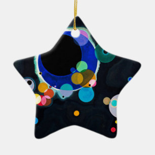 Kandinsky Verscheidene Circles Abstract Keramisch Ornament