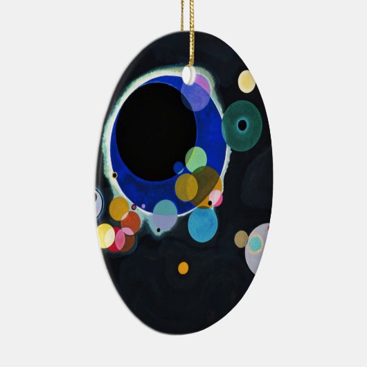 Kandinsky Verscheidene Circles Abstract Keramisch Ornament (Rechts)
