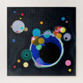 Kandinsky Verscheidene Circles Abstract Kunstschil Legpuzzel (Verticaal)