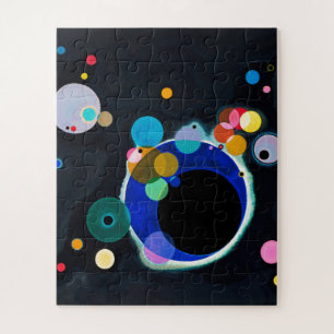 Kandinsky Verscheidene Circles Abstract Kunstschil Legpuzzel