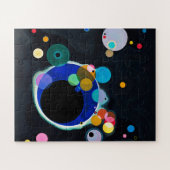 Kandinsky Verscheidene Circles Abstract Kunstschil Legpuzzel (Horizontaal)