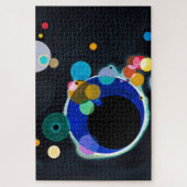 Kandinsky Verscheidene Circles Abstract Kunstschil Legpuzzel (Verticaal)