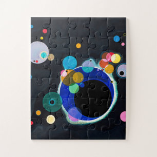 Kandinsky Verscheidene Circles Abstract Kunstschil Legpuzzel