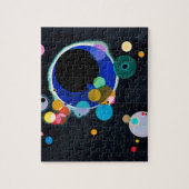 Kandinsky Verscheidene Circles Abstract Legpuzzel (Verticaal)