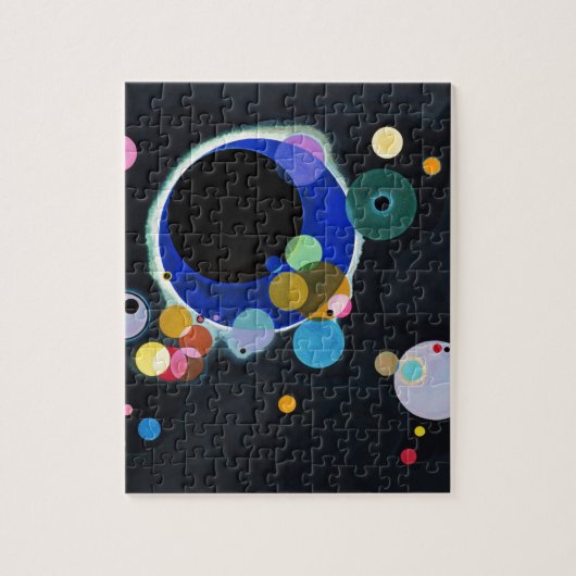 Kandinsky Verscheidene Circles Abstract Legpuzzel (Verticaal)