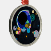 Kandinsky Verscheidene Circles Abstract Metalen Ornament (Rechts)