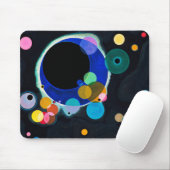 Kandinsky Verscheidene Circles Abstract Muismat (Met muis)