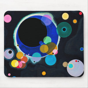 Kandinsky Verscheidene Circles Abstract Muismat