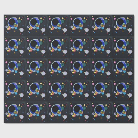 Kandinsky Verscheidene Circles Artwork Cadeaupapier (Vlak)