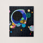Kandinsky Verscheidene Circles Artwork Legpuzzel (Verticaal)