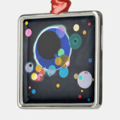 Kandinsky Verscheidene Circles Artwork Metalen Ornament (Links)