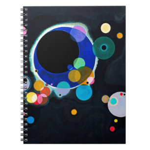 Kandinsky Verscheidene Circles Artwork Notitieboek