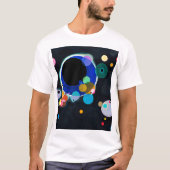 Kandinsky Verscheidene Circles Artwork T-shirt (Voorkant)