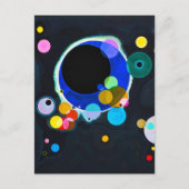 Kandinsky Verscheidene Circles Briefkaart (Voorkant)