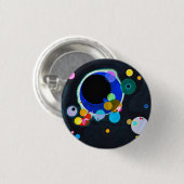Kandinsky Verscheidene Circles Button (Voorkant /achterkant)