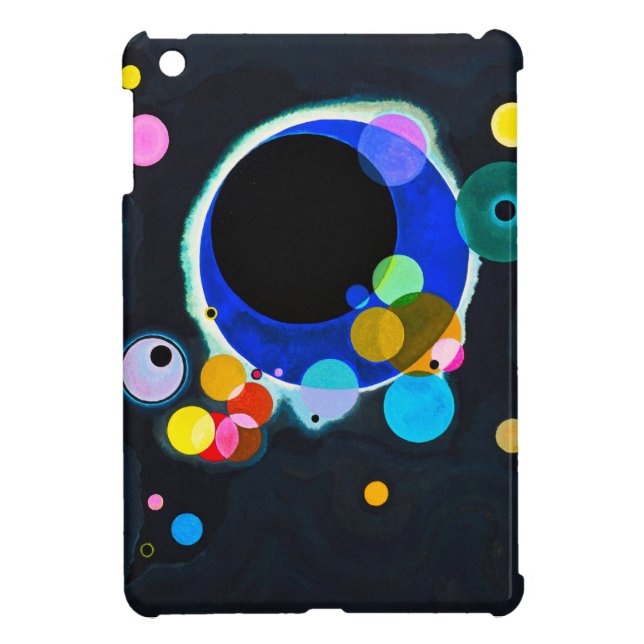 Kandinsky Verscheidene Circles iPad Mini Case (Achterkant)