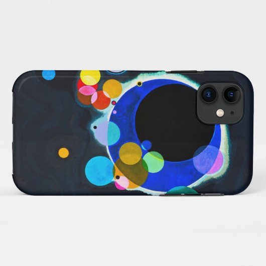 Kandinsky Verscheidene Circles iPhone 5 Hoesje (Achterkant (horizontaal))