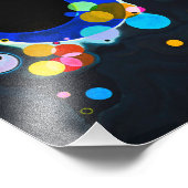 Kandinsky Verscheidene Circles Print Foto Afdruk (Hoek)