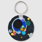 Kandinsky Verscheidene Circles Sleutelhanger (Voorkant)