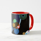 Kandinsky - Verscheidene cirkels, beroemd schilder Mok (Voorkant rechts)