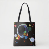 Kandinsky - Verscheidene cirkels, beroemd schilder Tote Bag (Voorkant)