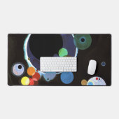 Kandinsky - Verscheidene cirkels Bureaumat (Keyboard & Muis)