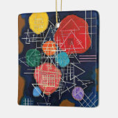 Kandinsky - Versluierde gloed Keramisch Ornament (Links)