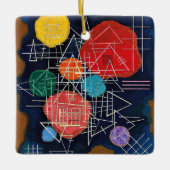 Kandinsky - Versluierde gloed Keramisch Ornament (Voorkant)