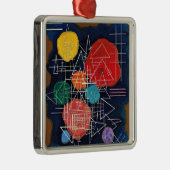 Kandinsky - Versluierde Gloed Metalen Ornament (Rechts)