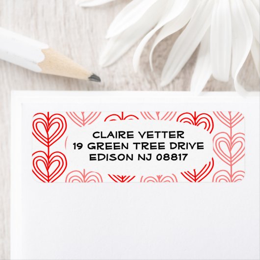 Kandinsky Verspreide Valentijn’s Etiket (Insitu)