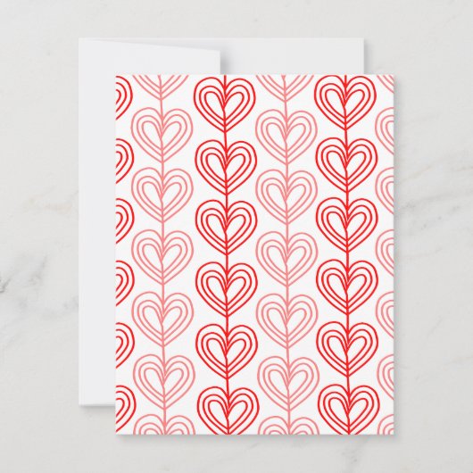 Kandinsky Verspringde Valentijnskaart Notitiekaartje (Voorkant)