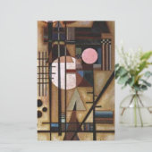 Kandinsky Verzachte Constructie Briefpapier (Staand voorkant)
