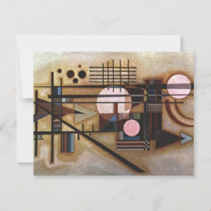 Kandinsky Verzachte Constructie Feestdagenkaart