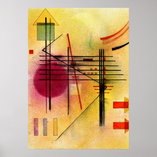 Kandinsky - Vibrant Poster (Voorkant)