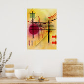 Kandinsky - Vibrant Poster (Keuken)