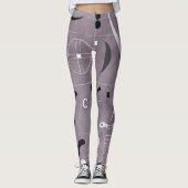 Kandinsky - Vier delen, abstracte kunst, Leggings (Voorkant)