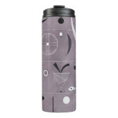 Kandinsky - Vier delen, abstracte kunst, Thermosbeker (Voorkant)