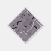 Kandinsky - Vier delen, Servet (Hoek)